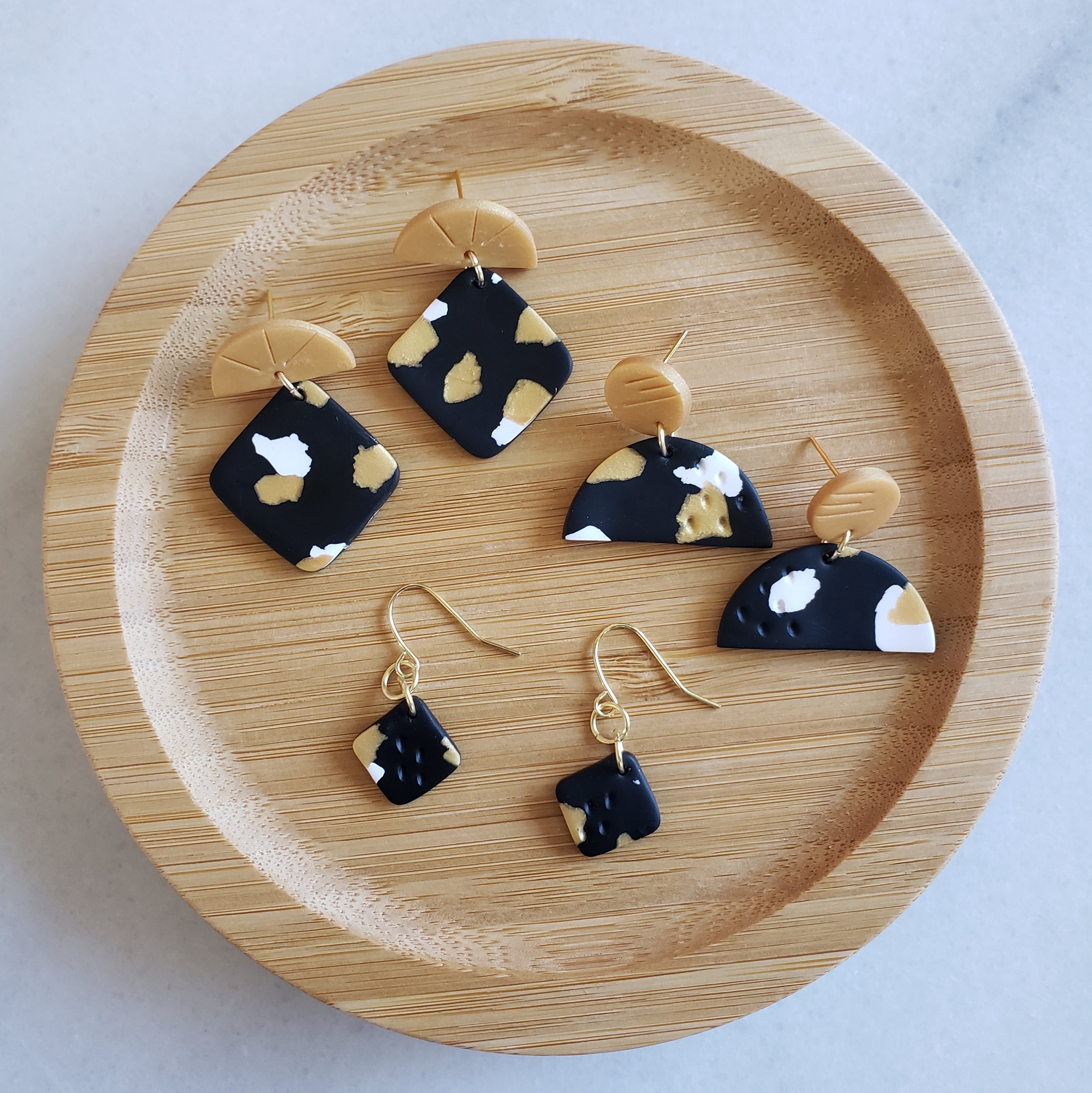 Black Terrazzo